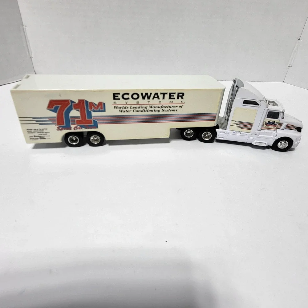 Dan Motter Motorsports EcoWater Systems 71M Sprint Car Team Semi Truck Trailer